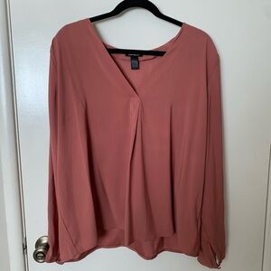 Express Peach/Mauve Women’s Blouse